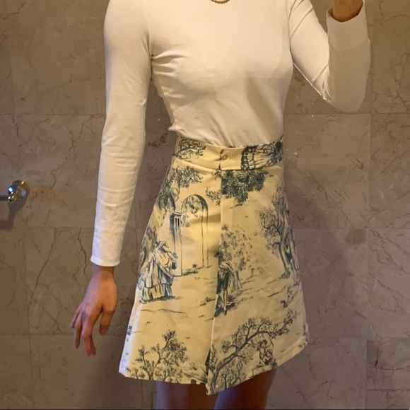 Tolie de Jouy Skirt - Handmade from UK / The Epoch - Picture 2 of 3